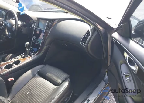 2015 Infiniti Q50 Sport from USA, damaged, VIN JN1BV7AR3FM390743